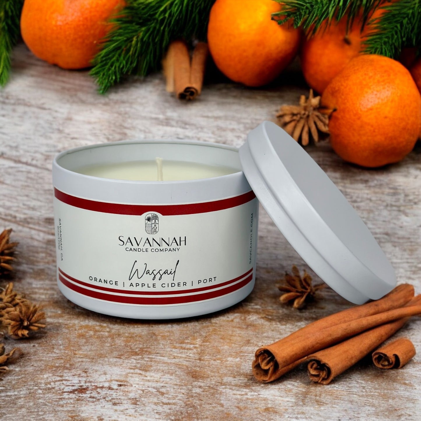 WASSAIL - 6oz - White Tin - Holiday 2025