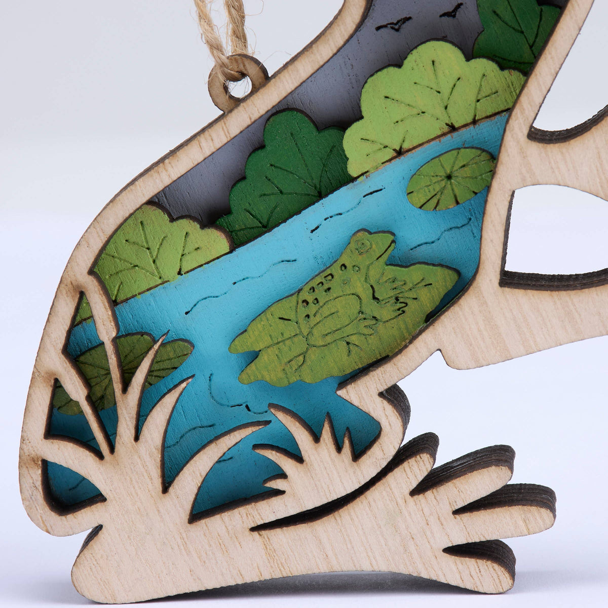 Frog Ornament Magnetic