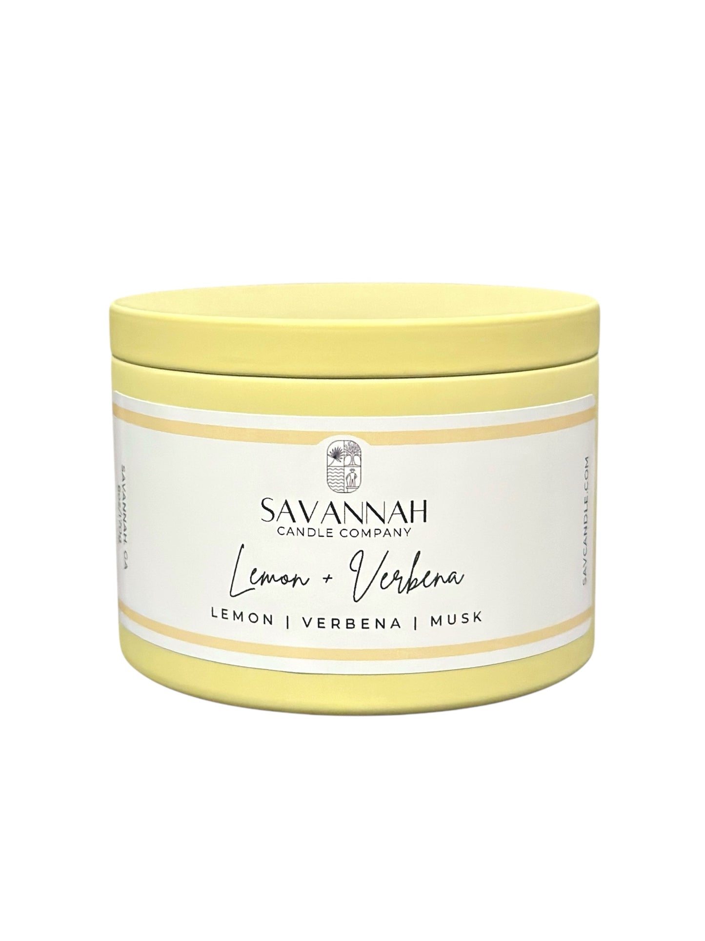 LEMON + VERBENA - 6oz Tin - Summer 2025