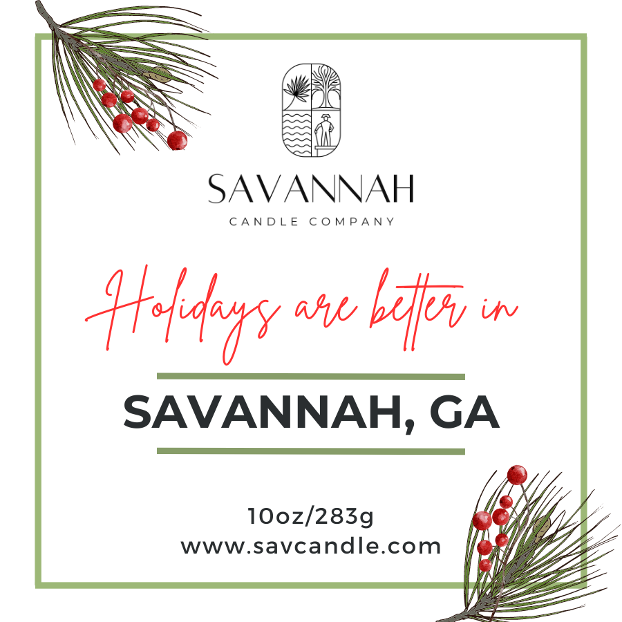 SAVANNAH HOLIDAY - 10oz Matte Sage Glass - Gold Lid