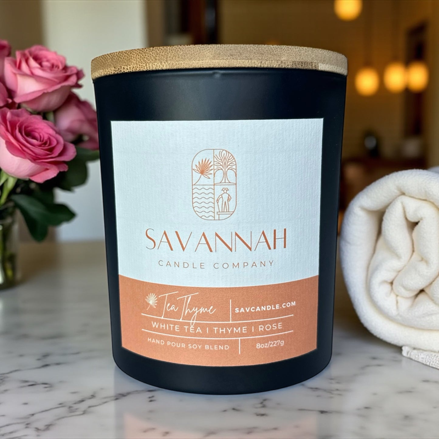 TEA THYME - 10oz - Matte Black - Resort Collection