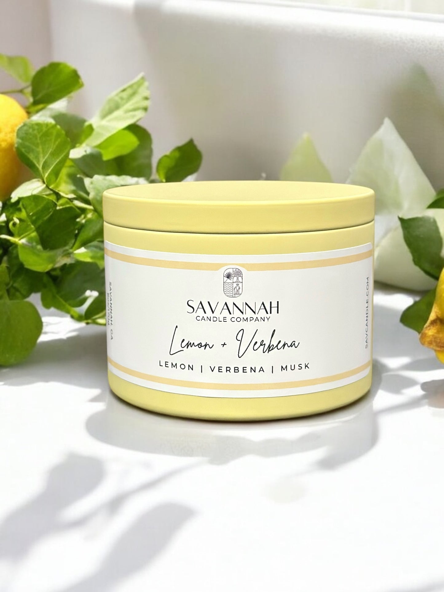 LEMON + VERBENA - 6oz Tin - Summer 2025