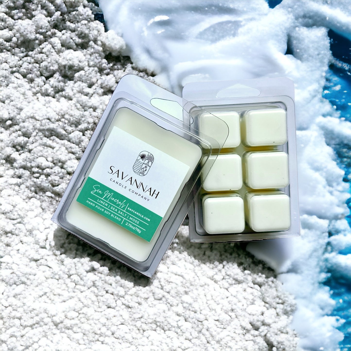 SEA MINERALS - Wax Melt - 6pk - Tybee Collection