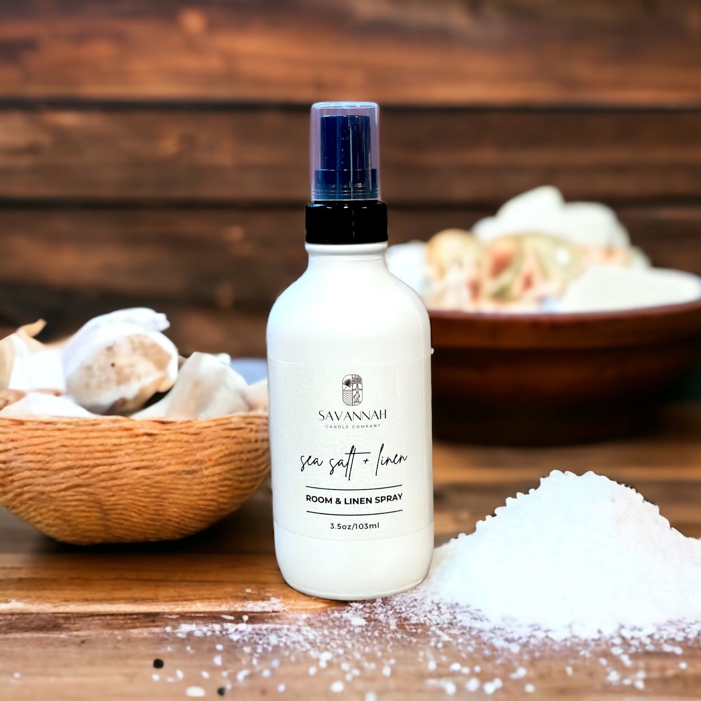 SEA SALT + LINEN - ECO Room Spray - 3.5oz Matte White