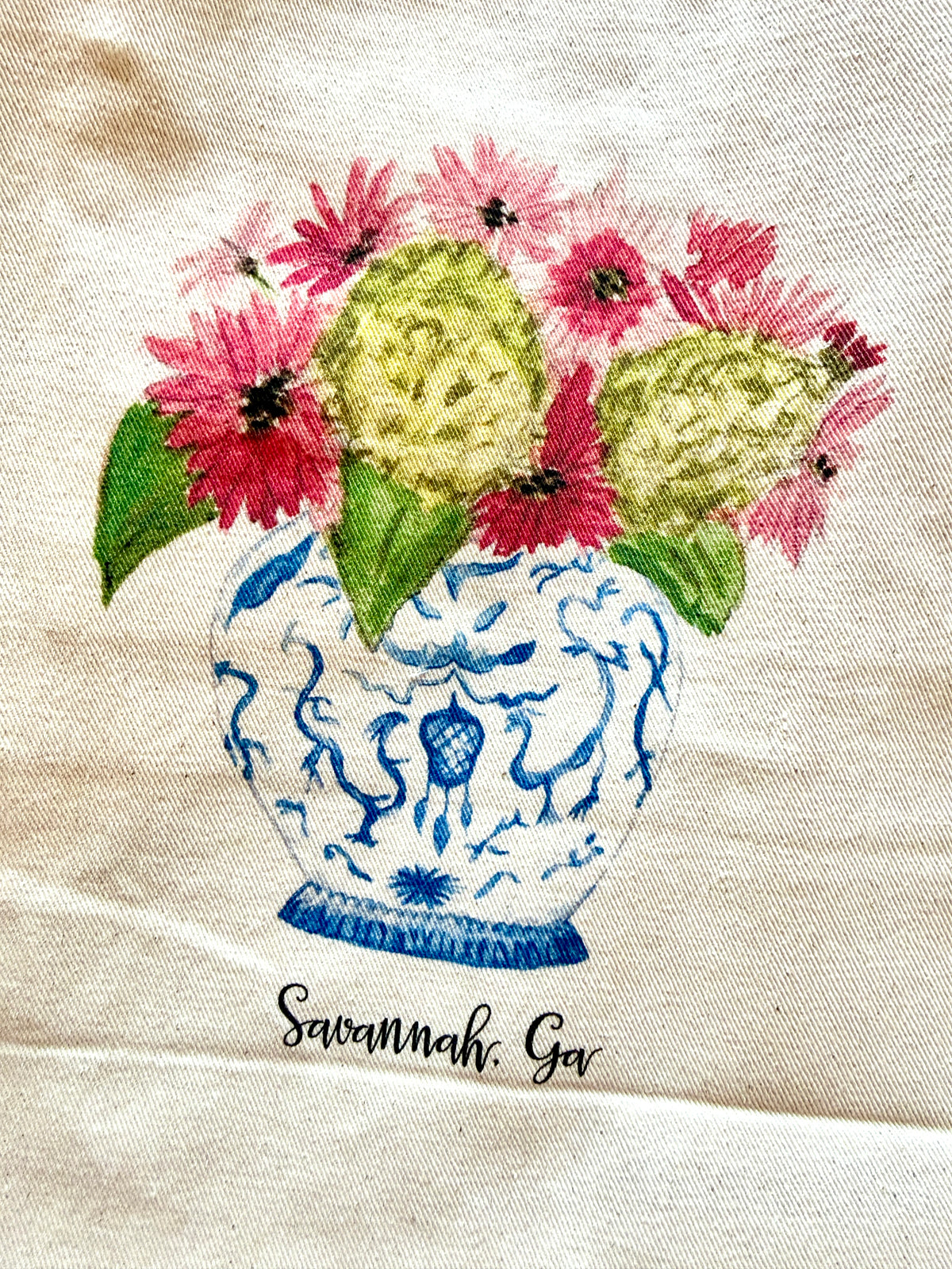 Tote Ginger Jar Bouquet