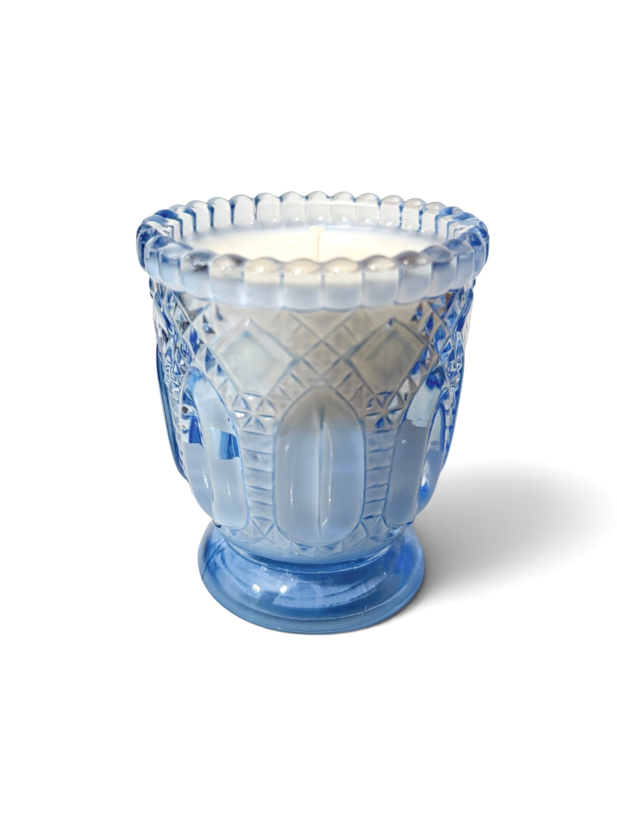 Vintage Votive - Blue Glass