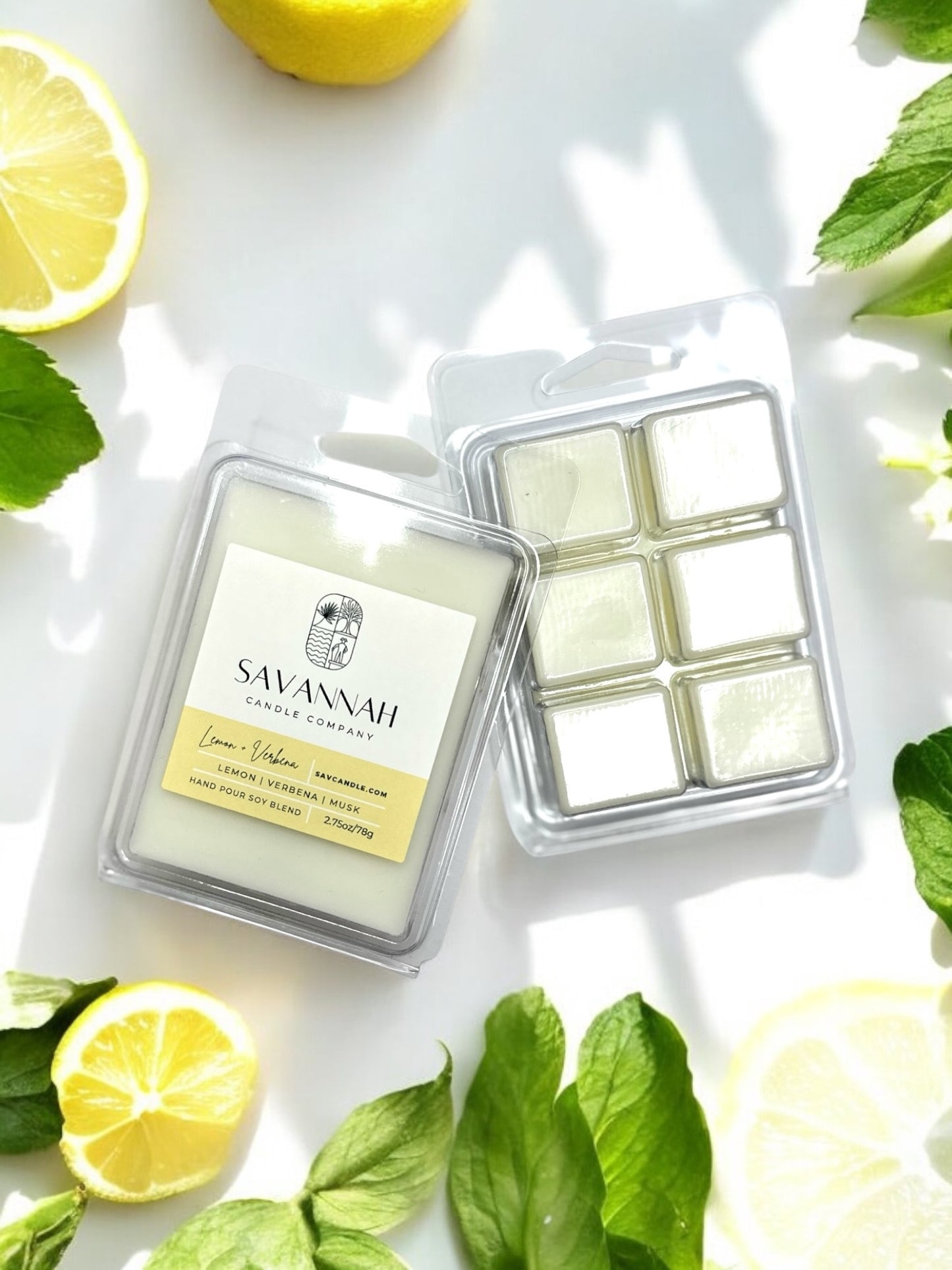 LEMON + VERBENA - Wax Melt - 6pcs - Summer 2025