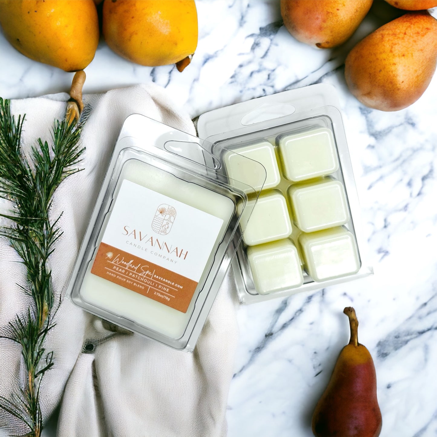 WOODLAND SPA - Wax Melt - 6pk - Resort Collection