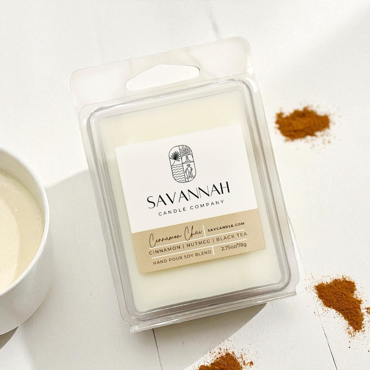 CINNAMON CHAI - Wax Melt - 6pcs - Holiday 2025