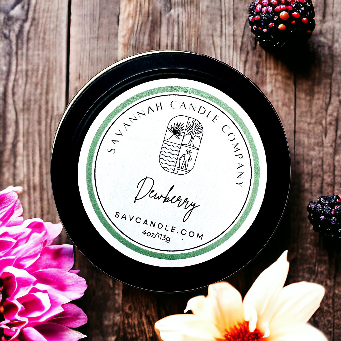 DEWBERRY - 4oz - Black Tin - Forsyth Collection