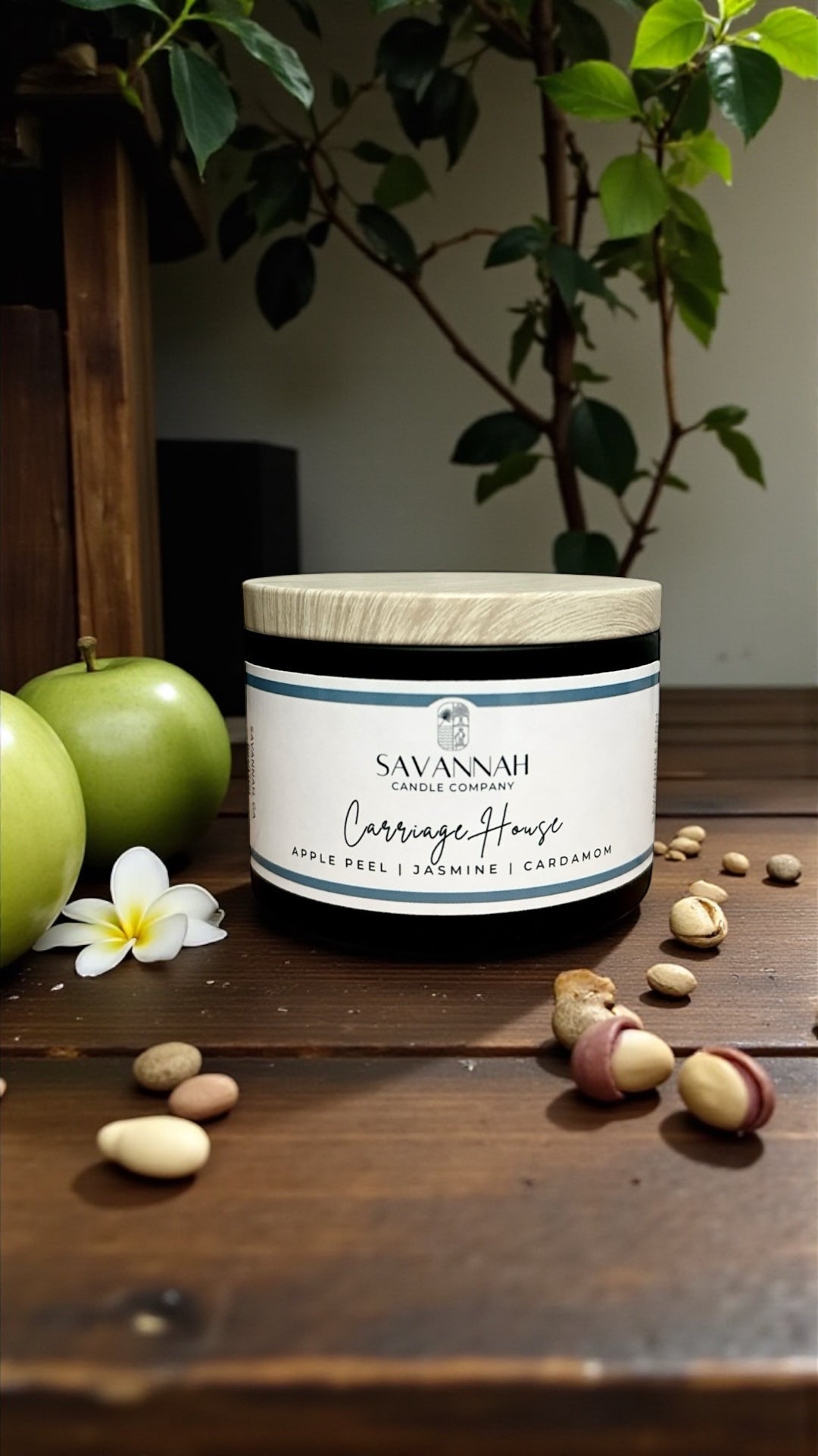 CARRIAGE HOUSE - 6oz - Black Tin