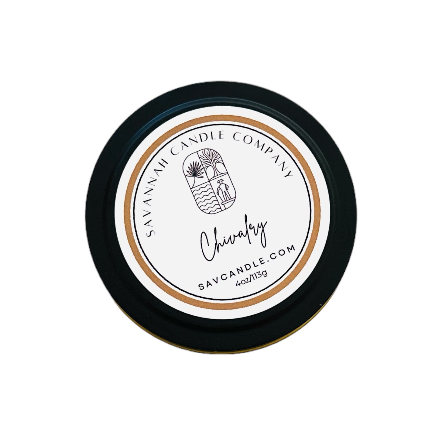 CHIVALRY - 4oz - Black Tin - Oglethorpe Collection