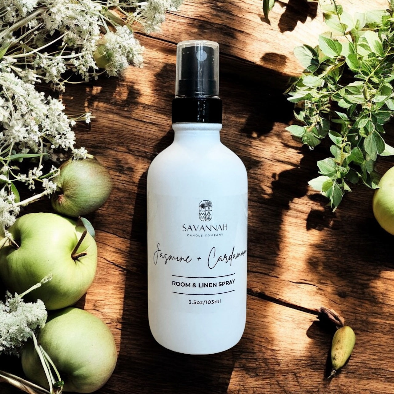 JASMINE + CARDAMOM - ECO Room Spray - 3.5oz Matte White