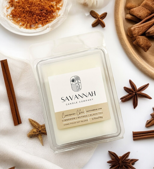 CINNAMON CHAI - Wax Melt - 6pcs - Holiday 2025