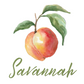 Peach Watercolor Postcard