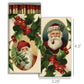 Santa & Holly Matches