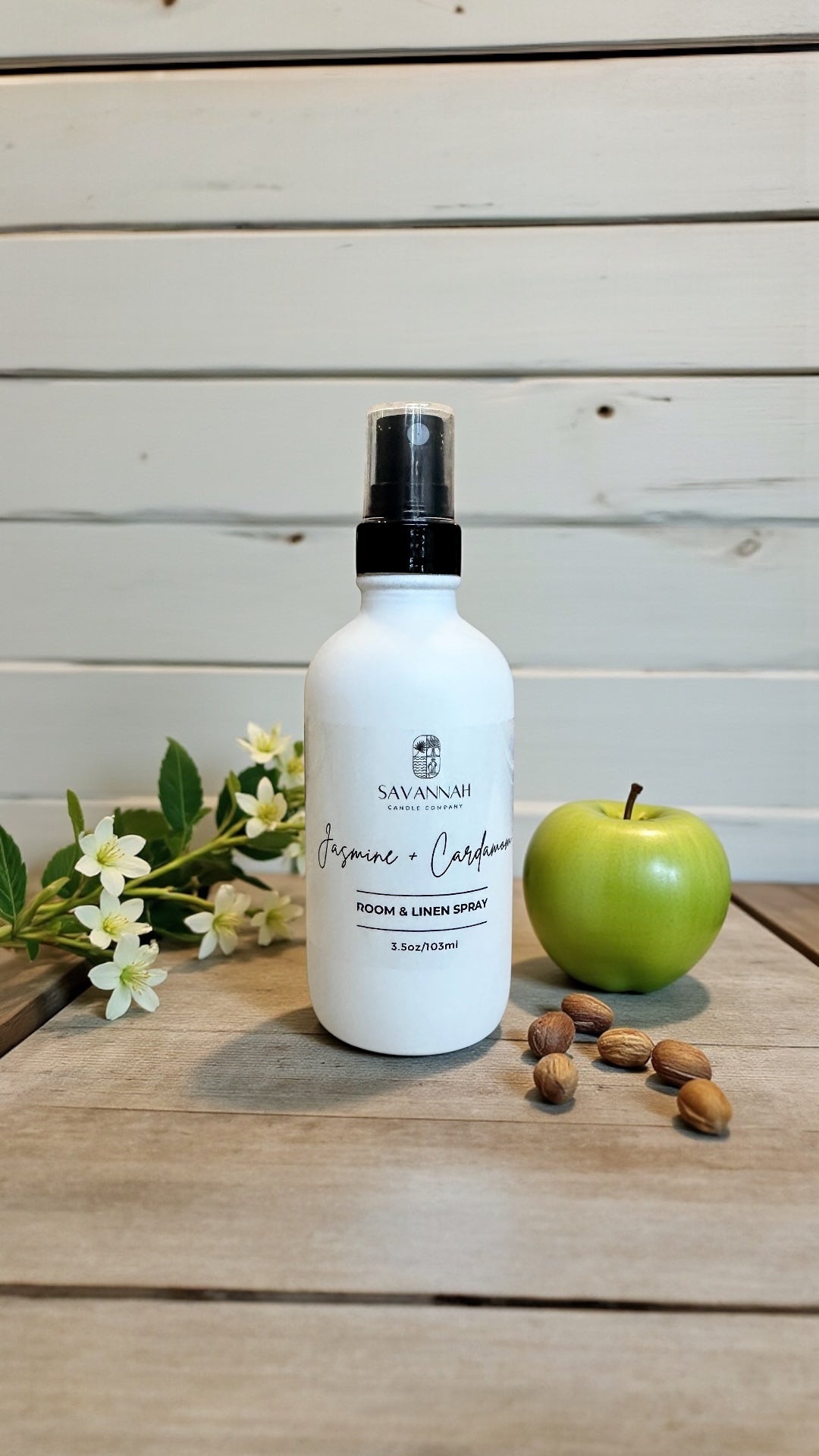 JASMINE + CARDAMOM - ECO Room Spray - 3.5oz Matte White