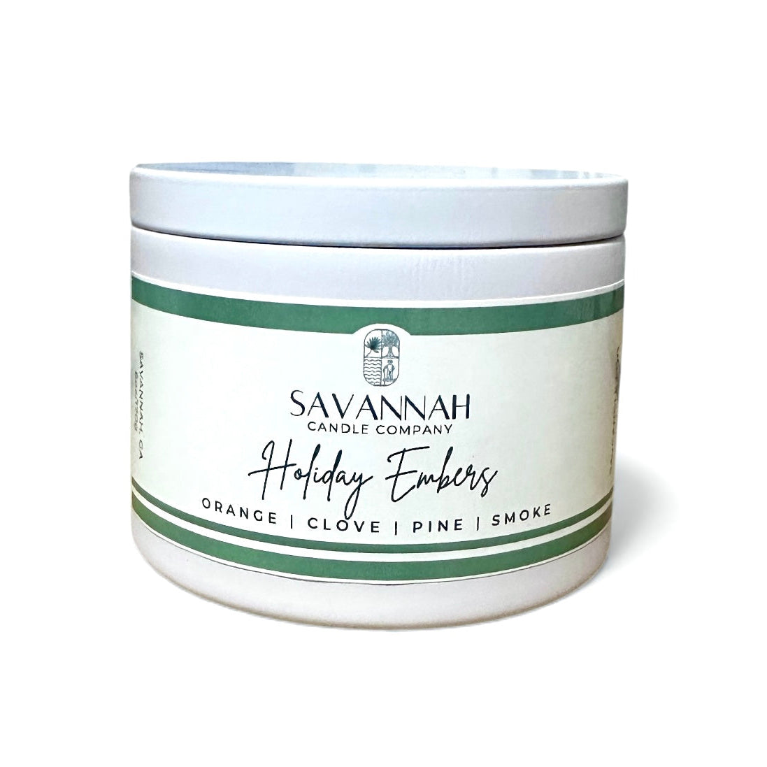 HOLIDAY EMBERS - 6oz - White Tin - Holiday 2025