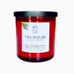 Holiday Embers - 9oz - Red Glass/Matte Black - Holiday 2026
