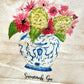 Tote Ginger Jar Bouquet