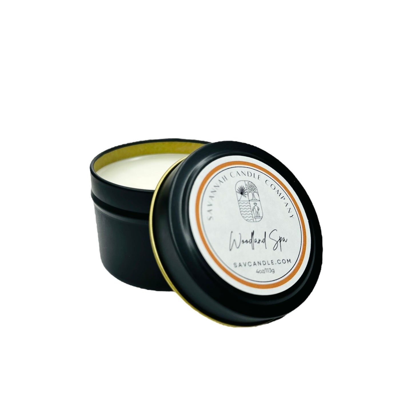 WOODLAND SPA - 4oz - Black Tin - Resort Collection