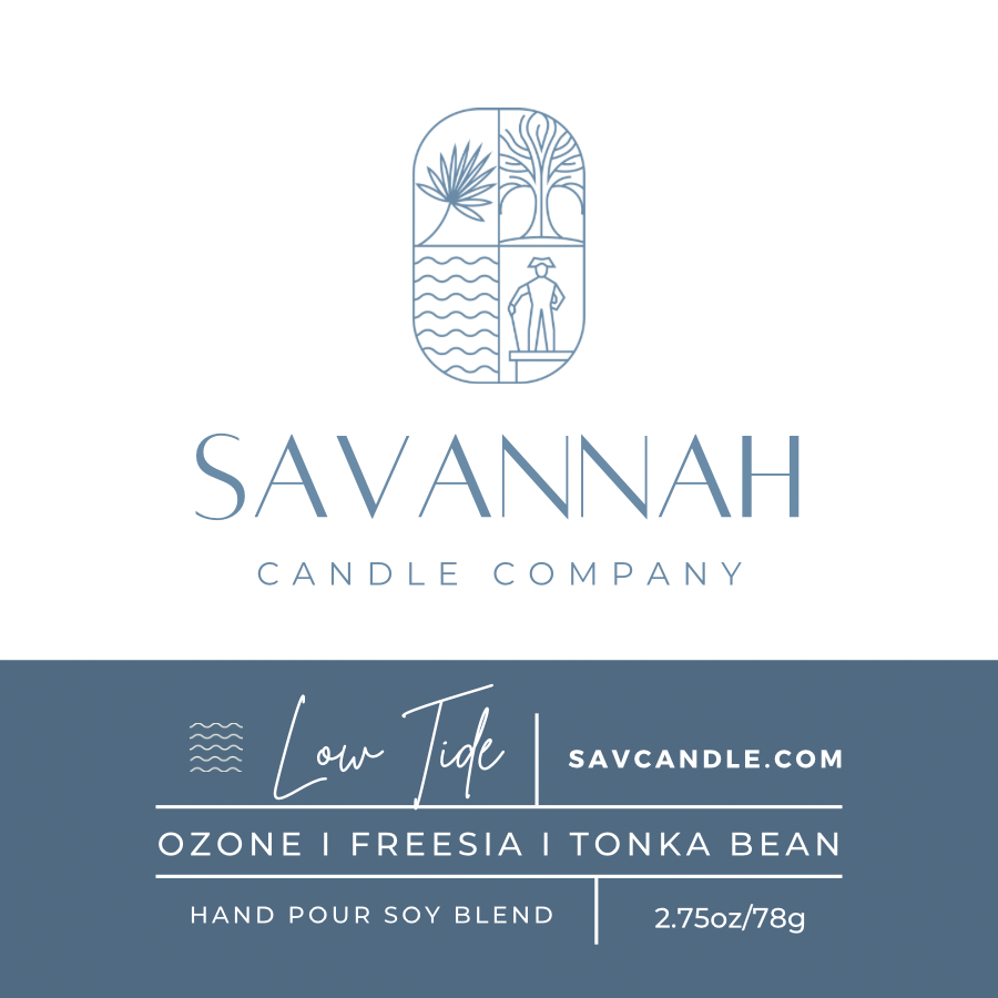LOW TIDE - Wax Melt - 6pk - Tybee Collection