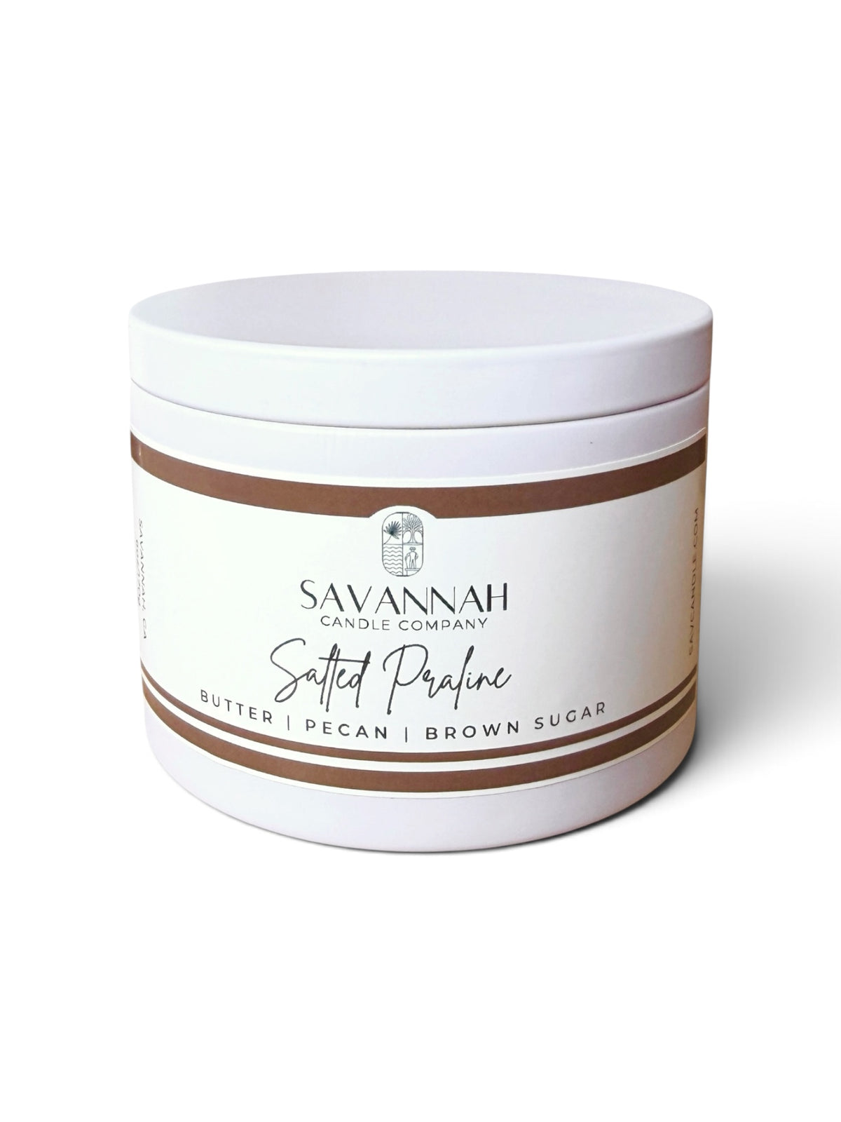 SALTED PRALINE - 6oz - White Tin - Holiday 2026