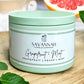 GRAPEFRUIT + MINT - 6oz - White Tin - Summer 2025