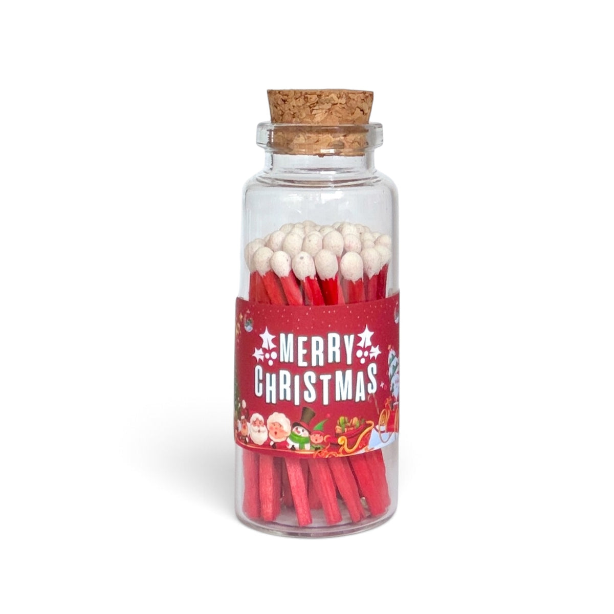 Merry Christmas Candy Cane Matches
