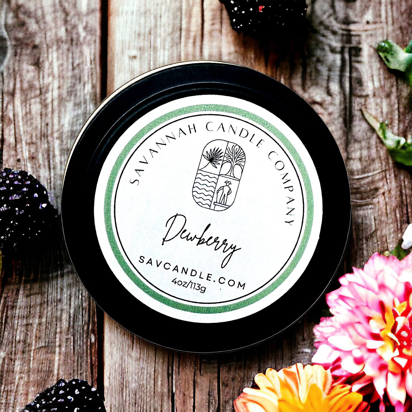 DEWBERRY - 4oz - Black Tin - Forsyth Collection