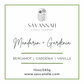 MANDARIN + GARDENIA - 10oz Matte Sage Glass - Bamboo Lid