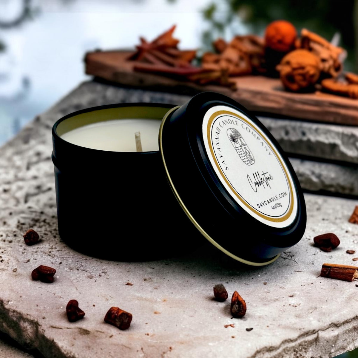 COBBLESTONE - 4oz - Black Tin - Oglethorpe Collection