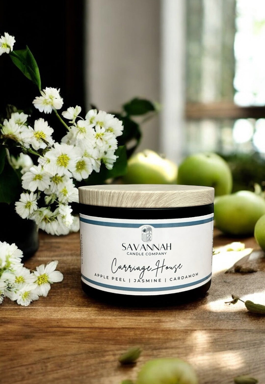 CARRIAGE HOUSE - 6oz - Black Tin