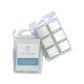 Two packages of Savannah Candle Company wax melts on a white background, one showing the front label and the other showing the wax cubes inside.