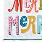 Merry Merry w/Pom Poms Kitchen Towel - Angela Staehling