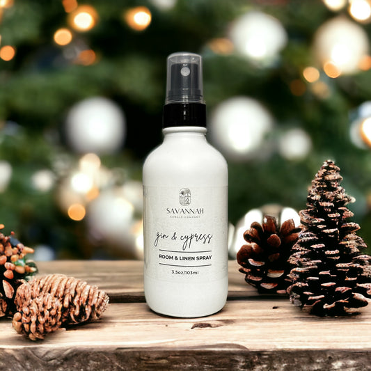 GIN & CYPRESS - ECO Base Room Spray - 3.5oz Matte White
